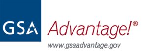 GSA Advantage logo with website address.